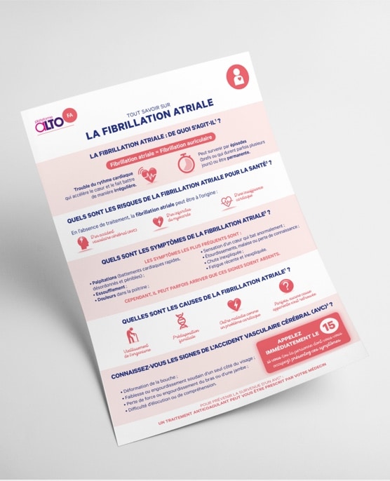 La fibrillation atriale : de quoi s'agit-il ?